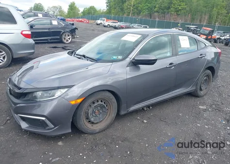 2019 Honda Civic Lx from USA, damaged, VIN 2HGFC2F68KH590327